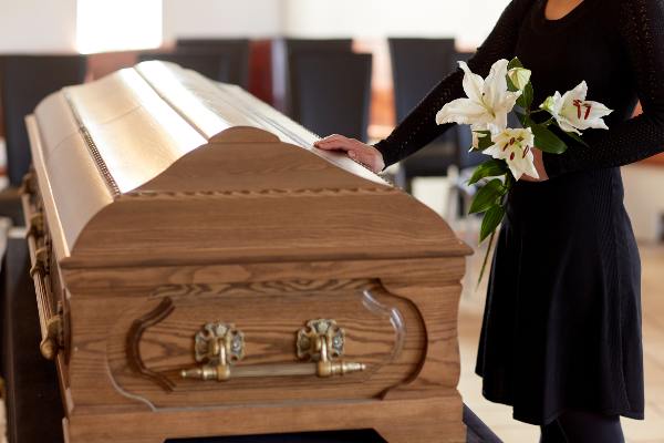 A family morns a loved one that has passed away due to a wrongful death 